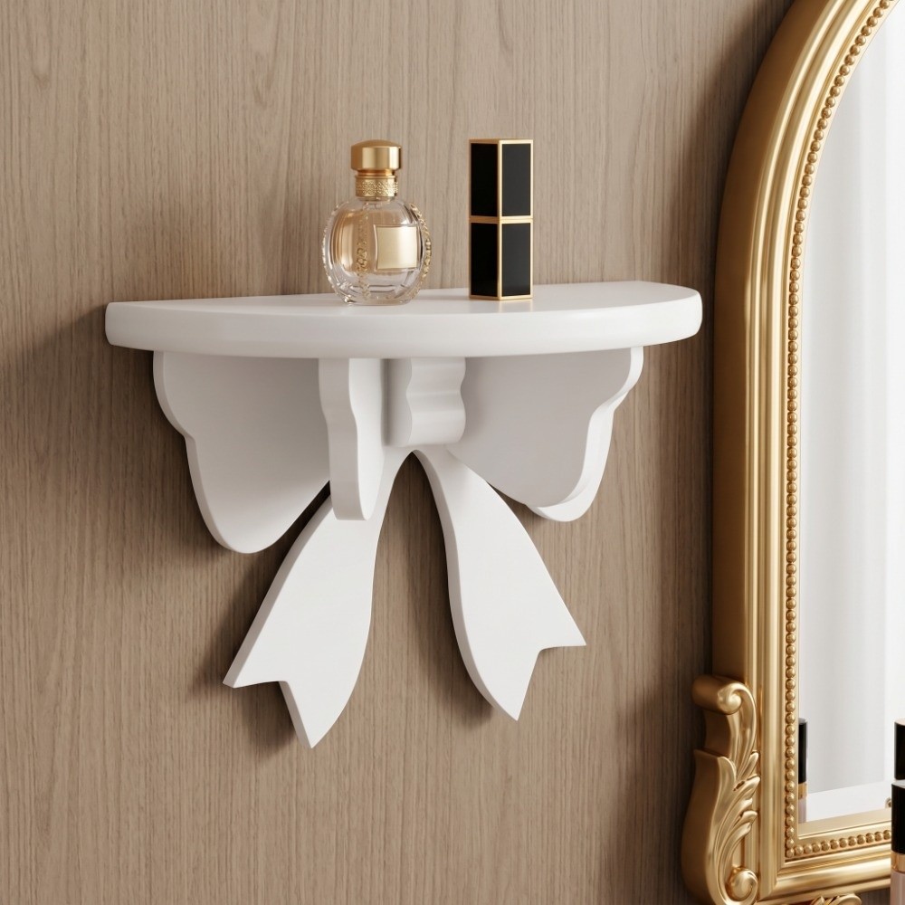 Shelf Bracket Pair - Настенная полка из дерева, белая, 20x10x13