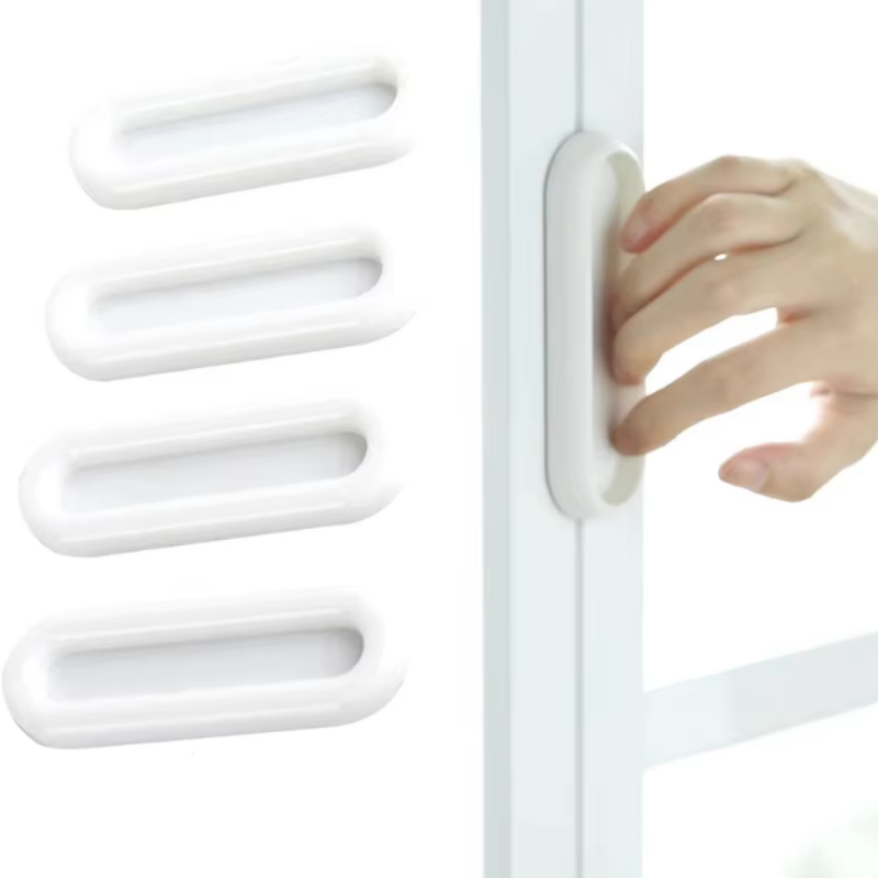Furniture Hardware China - 4 шт. самоклеящиеся овальные ручки для
