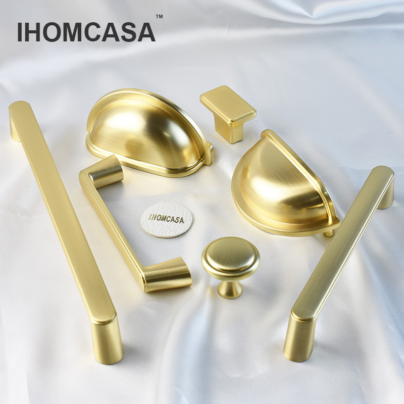 Furniture Hardware Gold - Золотые ручки IHOMCASA для хранения кухонного