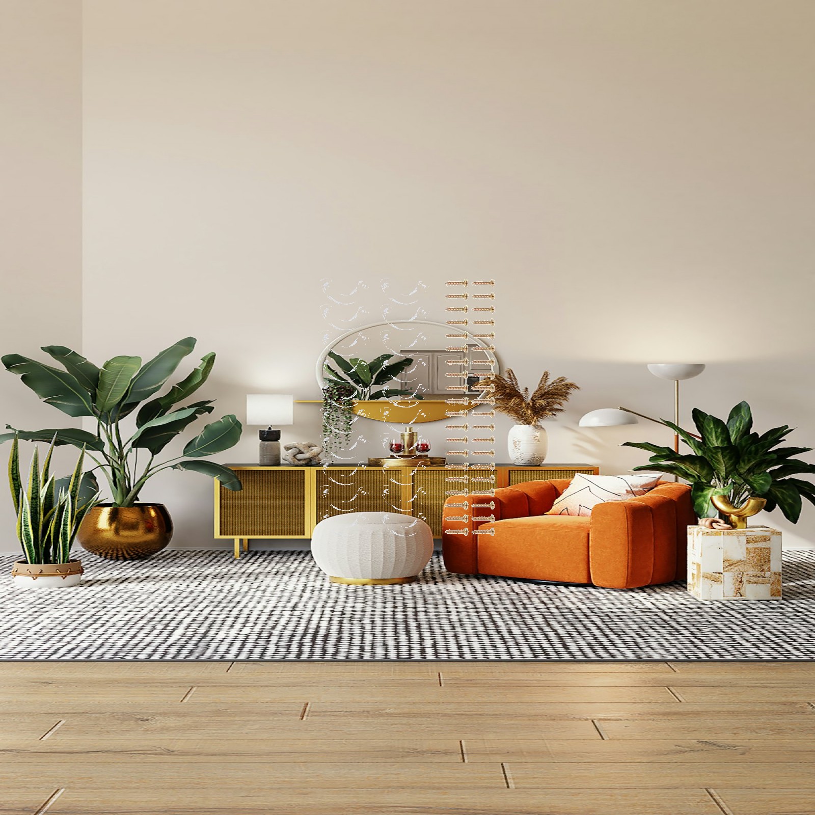 Office Furniture Hardware - Ограничитель выдвижного ящика пластиковый, противоскользящий, с