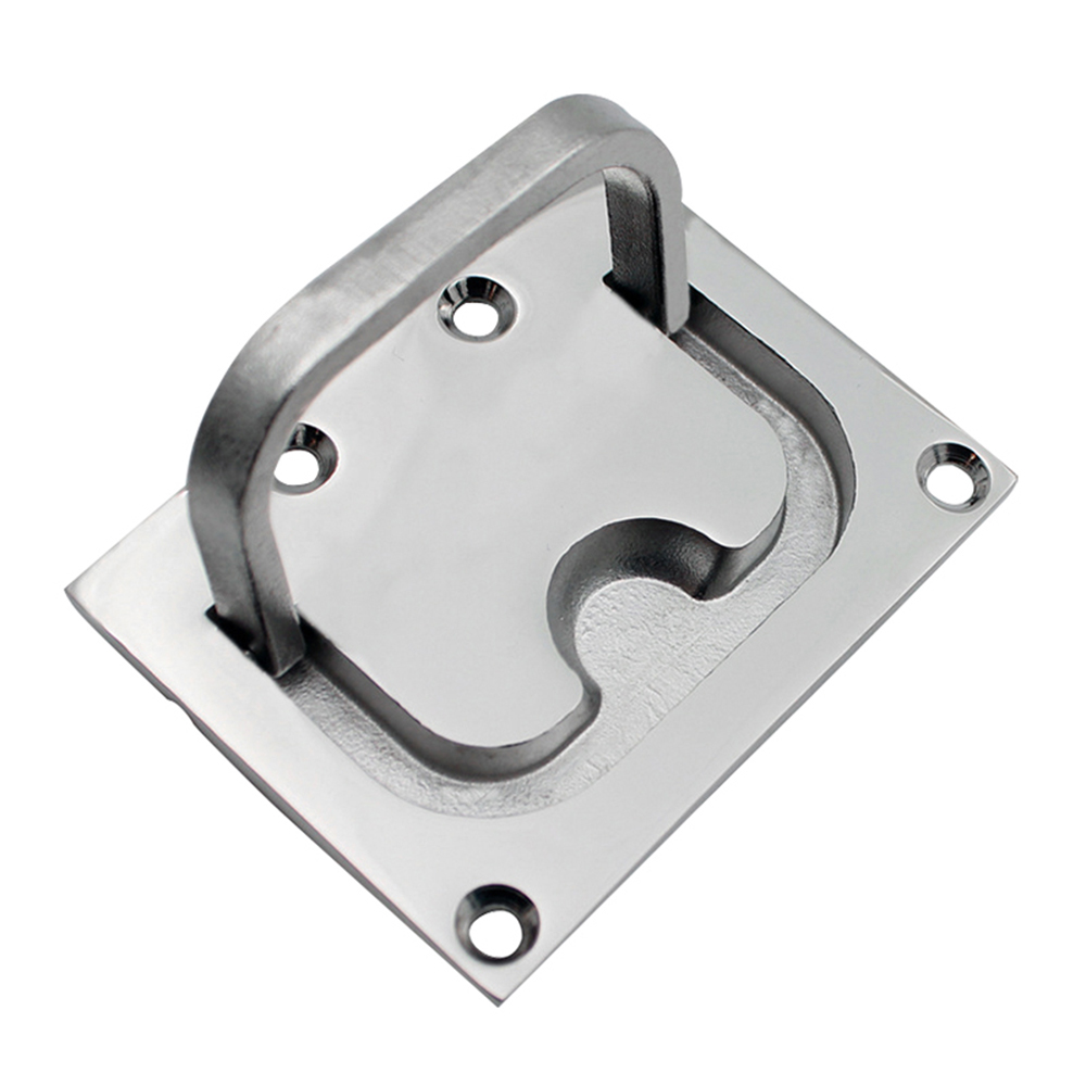 Furniture Hardware Supply - Ручка-кольцо для люка лодки 76x55 мм,