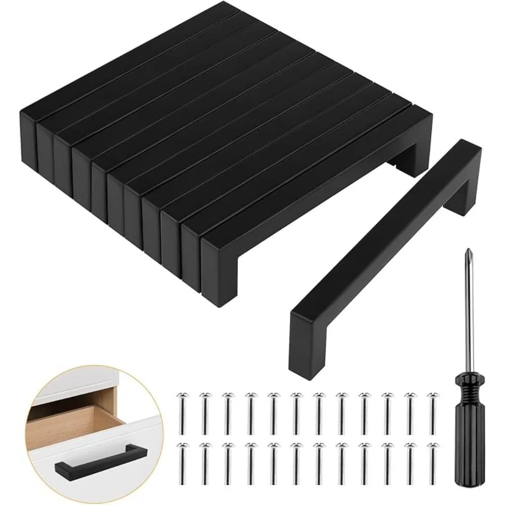 Furniture Hardware China - 6/18 шт., квадратная мебельная фурнитура из