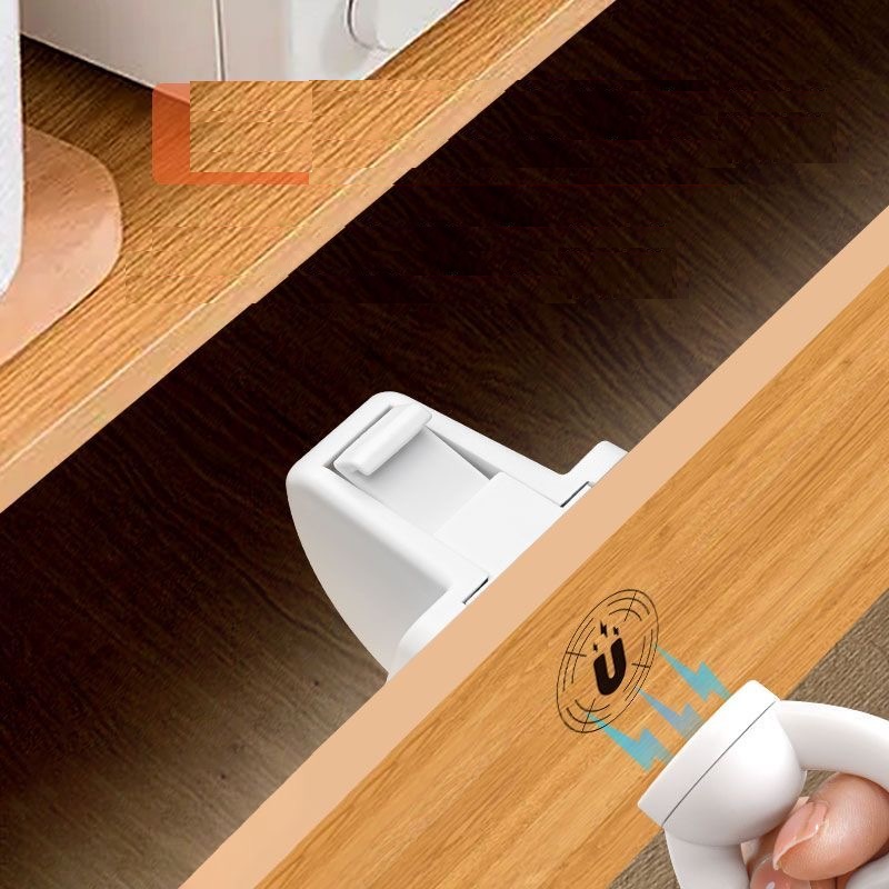 Furniture Joinery Hardware - Невидимый магнитный замок для шкафа, детский