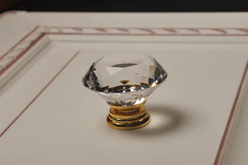 Хрустальные золотые ручки-кноп – обзор и цена Furniture Hardware Gold