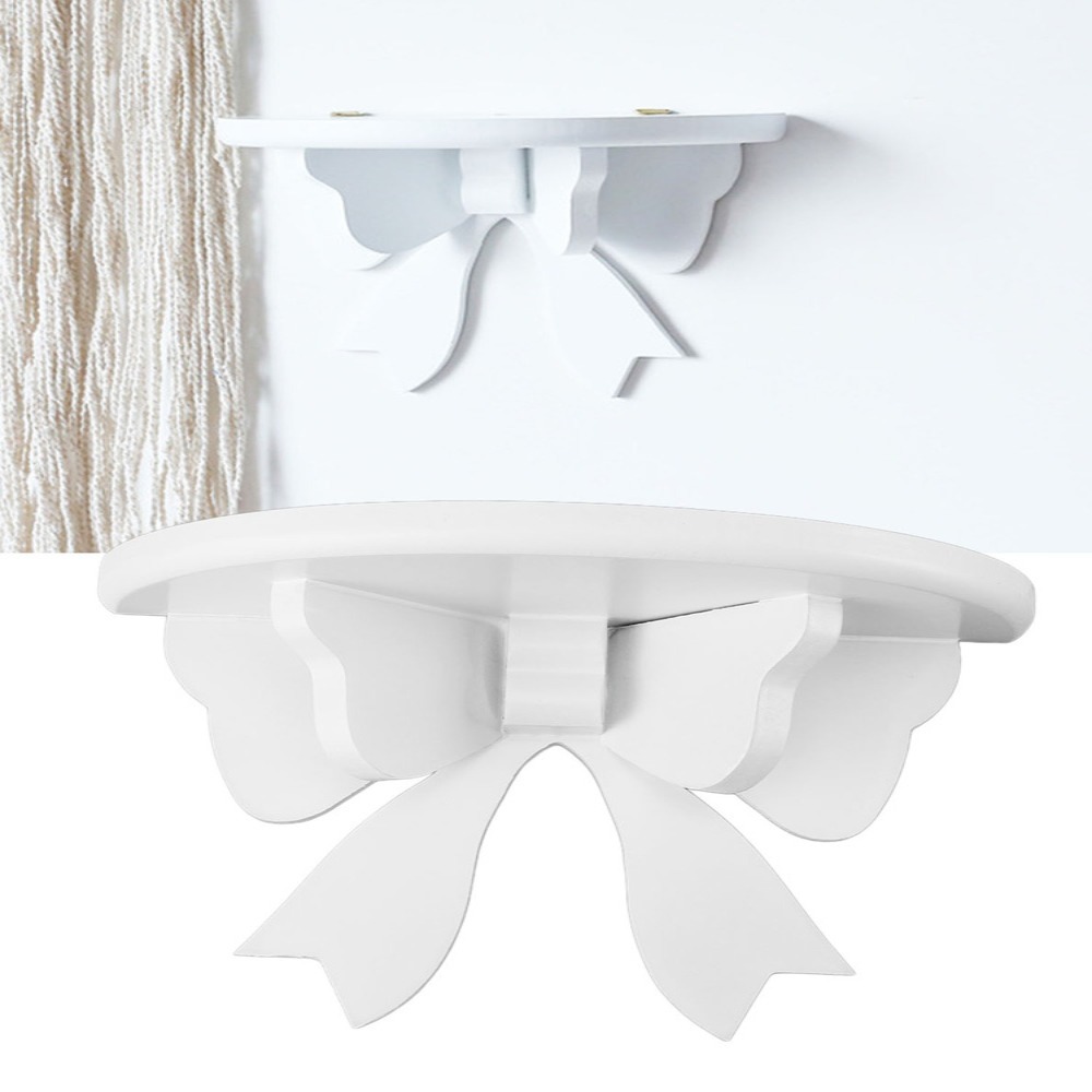 Настенная полка из дерева, бел – обзор и цена Shelf Bracket Pair