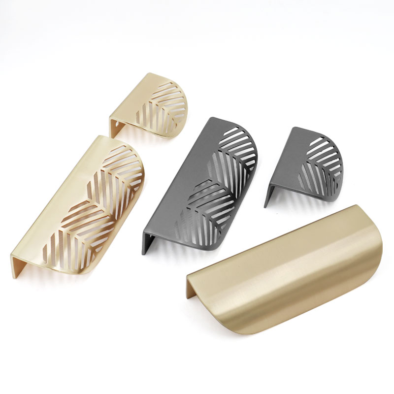 Ручка в форме листа, золотые м – обзор и цена Furniture Hardware Gold