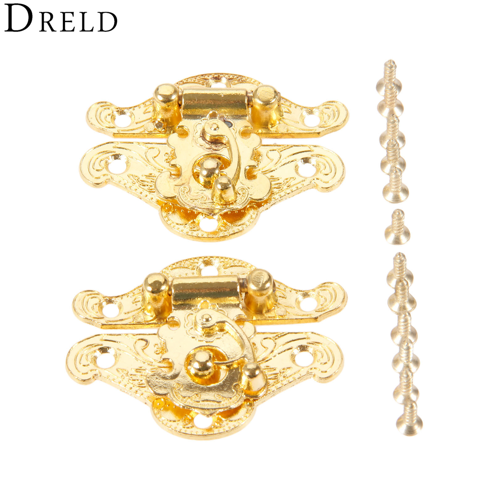 Замки DRELD под Античное золот – обзор и цена Furniture Hardware Gold