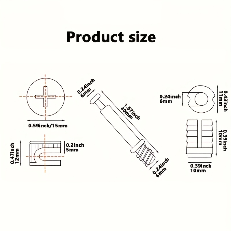 10-50 шт. высококачественных м – обзор и цена Furniture Joinery Hardware