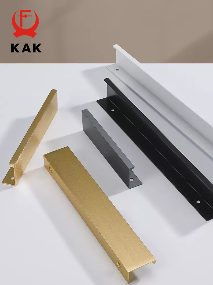 Длинные ручки для шкафа KAK, д – обзор и цена Furniture Hardware Gold