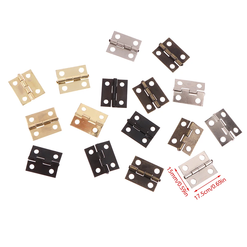 50 шт./кор. петли + 200 винтов – обзор и цена Furniture Hardware Gold