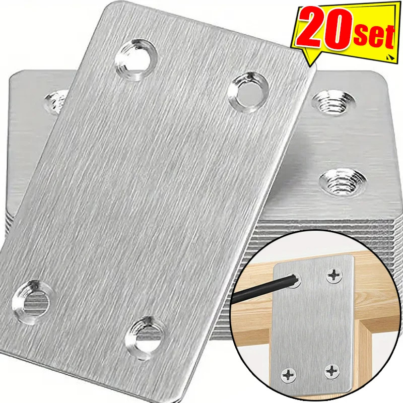 Набор из 10 шт. плоских угловы – обзор и цена Furniture Joinery Hardware