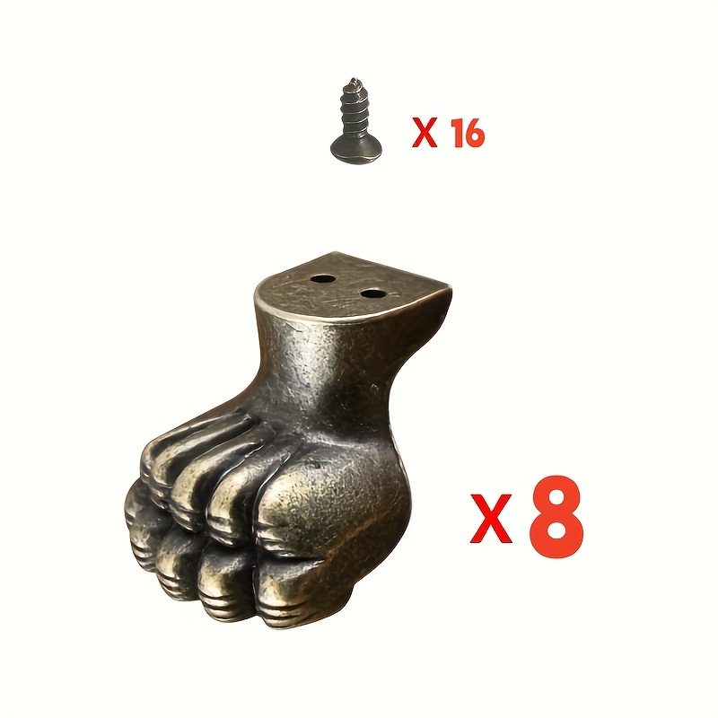 8 шт. Антикварные латунные дек – обзор и цена Cabinet Hinge Overlay