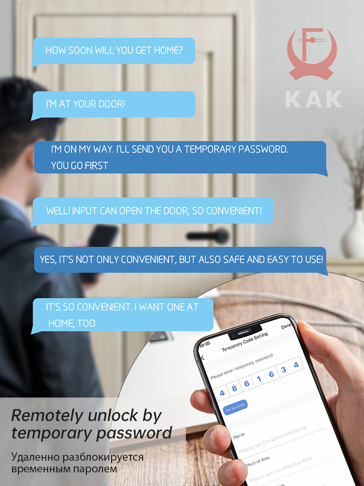Дверной смарт-замок KAK, биоме – обзор и цена Furniture Hardware Supply